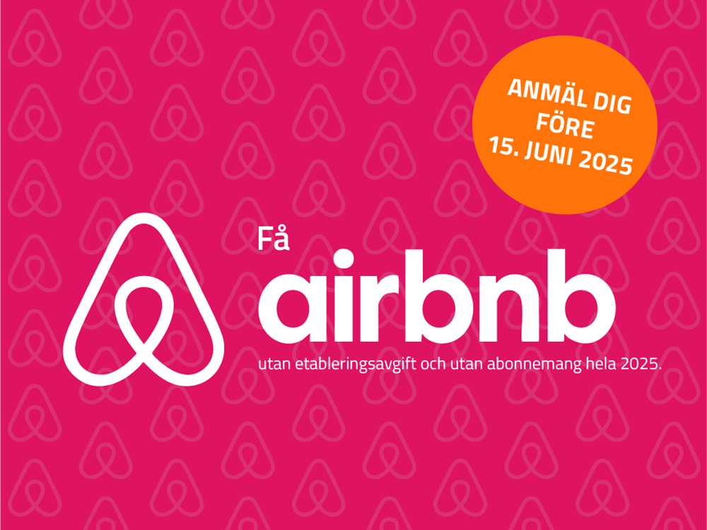 Vårkampanj – Testa Airbnb helt utan risk under 2025