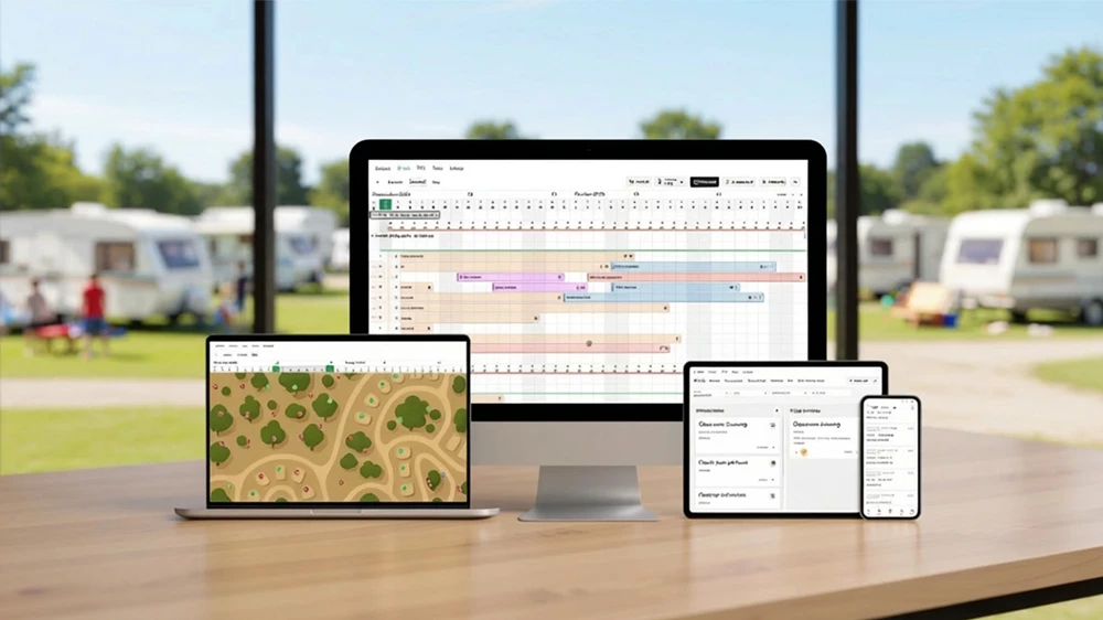 Everything you need to run a modern campsite