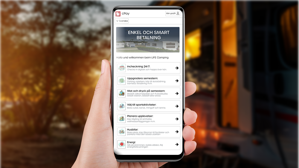 En progressiv webbapp för enkel betalning av alla dina erbjudanden och tjänster