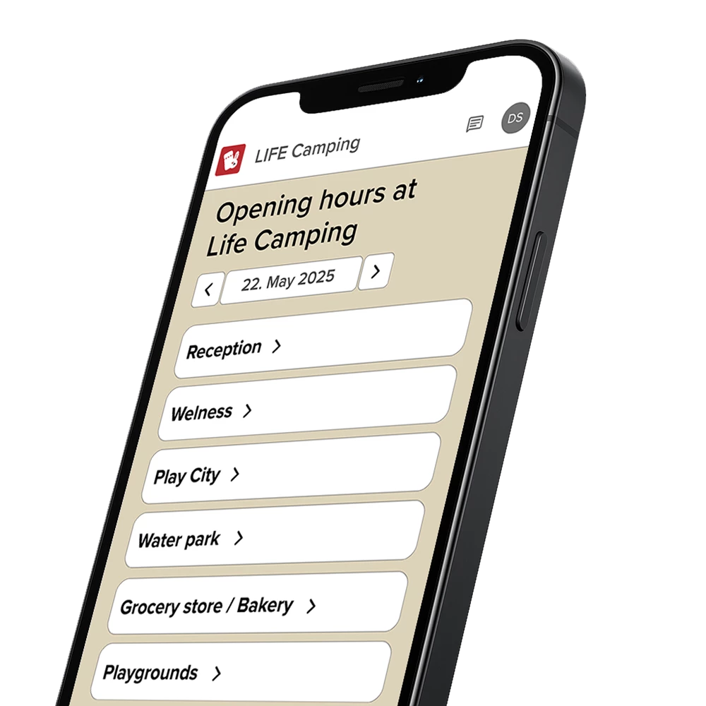 Show your opening hours – make it easy for guests