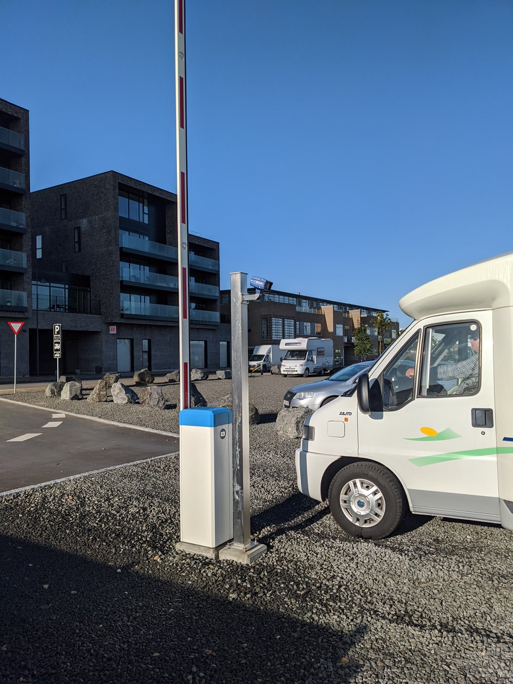 Self-service for motorhome guests