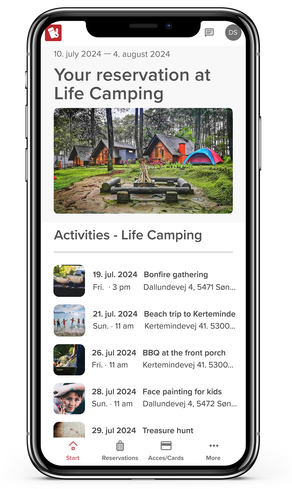 NEWS - Activity management for guest app, online booking, and booking system