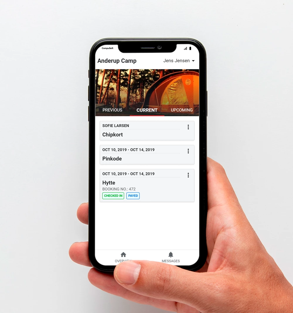 Gør det muligt for dine gæster at blive 100 % selvbetjent via gæsteappen Gør det muligt for dine gæster at blive 100 % selvbetjent via gæsteappen
