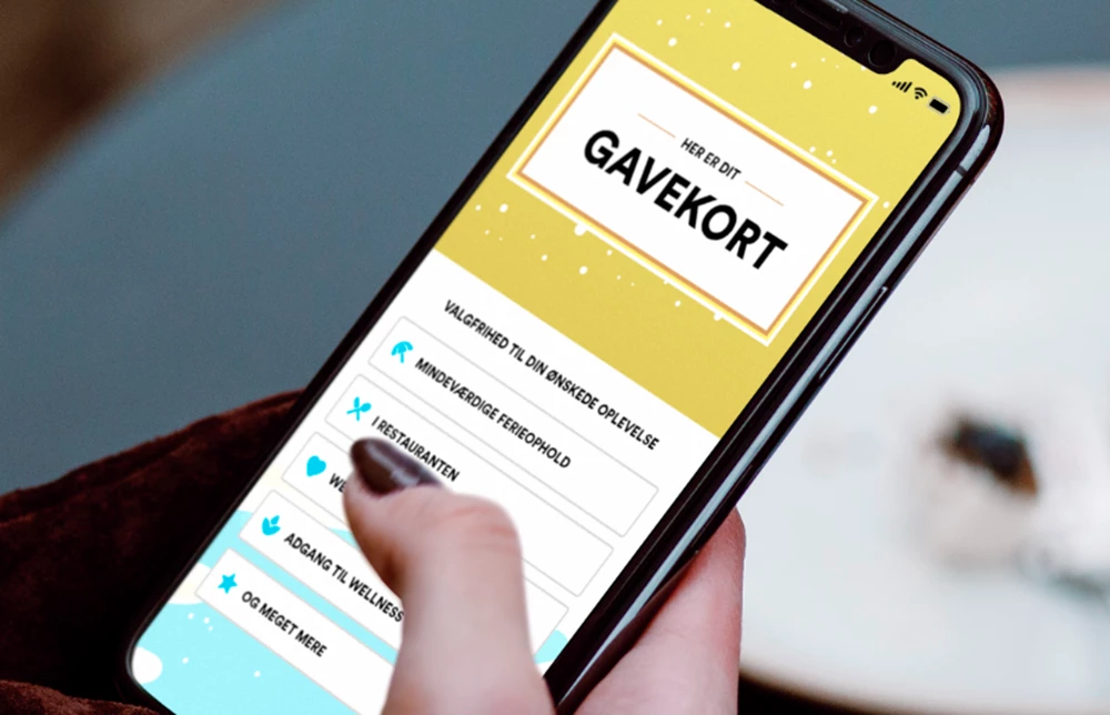 Gavekortmodul: sælg og håndtér gavekort direkte i dit bookingsystem