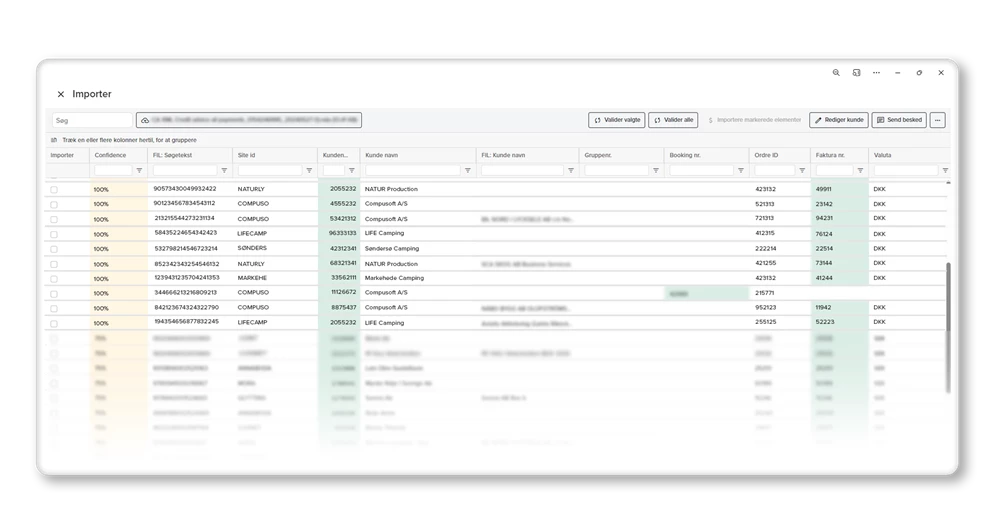 Automatic verification of payments Automatic verification of payments