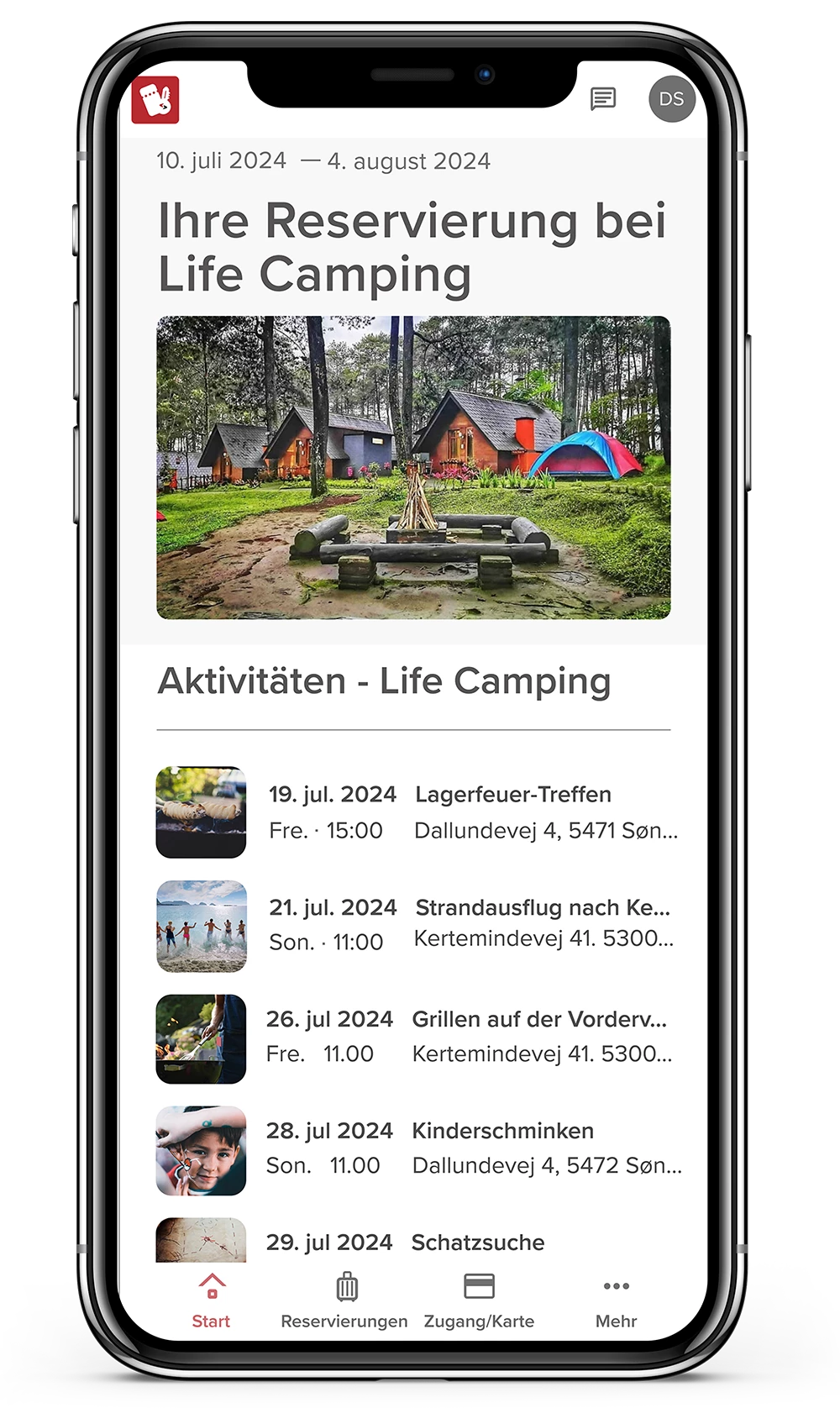 NEUHEIT: Event Manager mit digitalem Aktivitätskalender