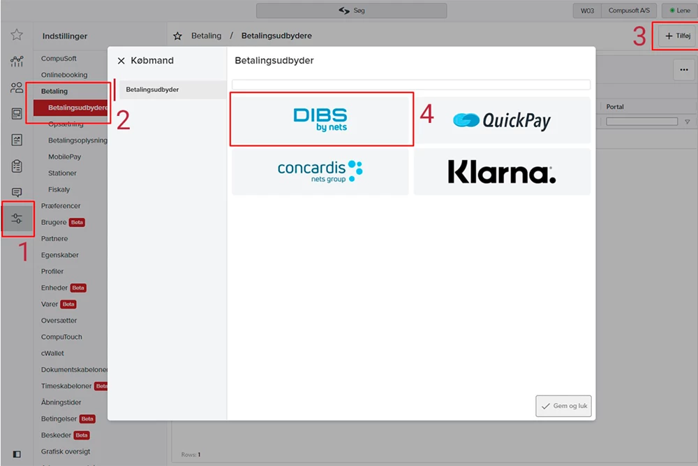 CompuSoft gør det nemt at tilmelde sig DIBS Easy – klar til brug på kun 3 minutter CompuSoft gør det nemt at tilmelde sig DIBS Easy – klar til brug på kun 3 minutter