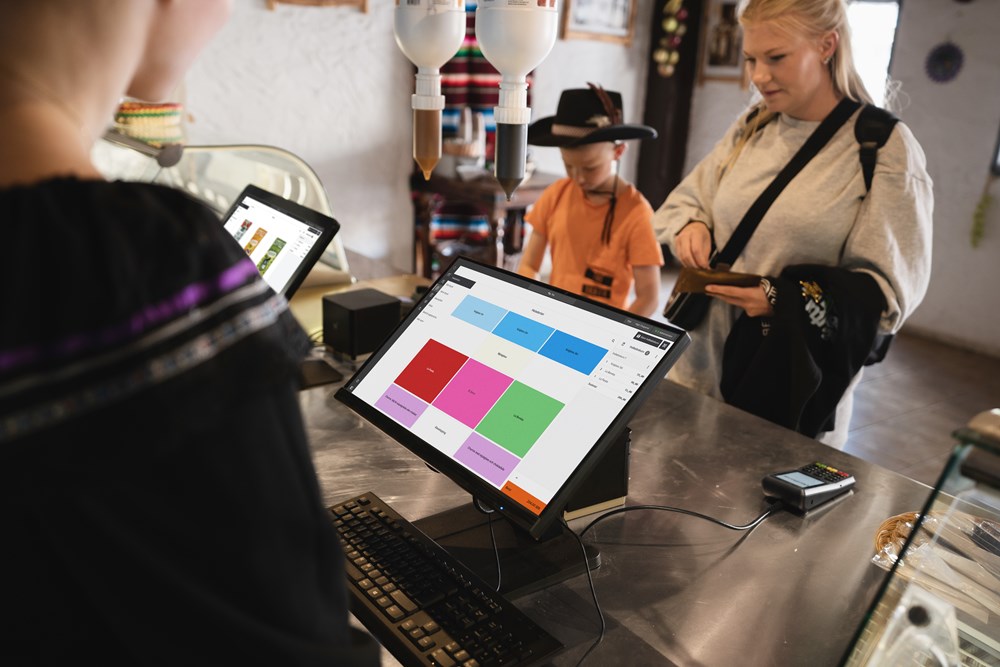 Mobilt kassasystem för din personal. Online beställnings- och betalsajt för dina gäster