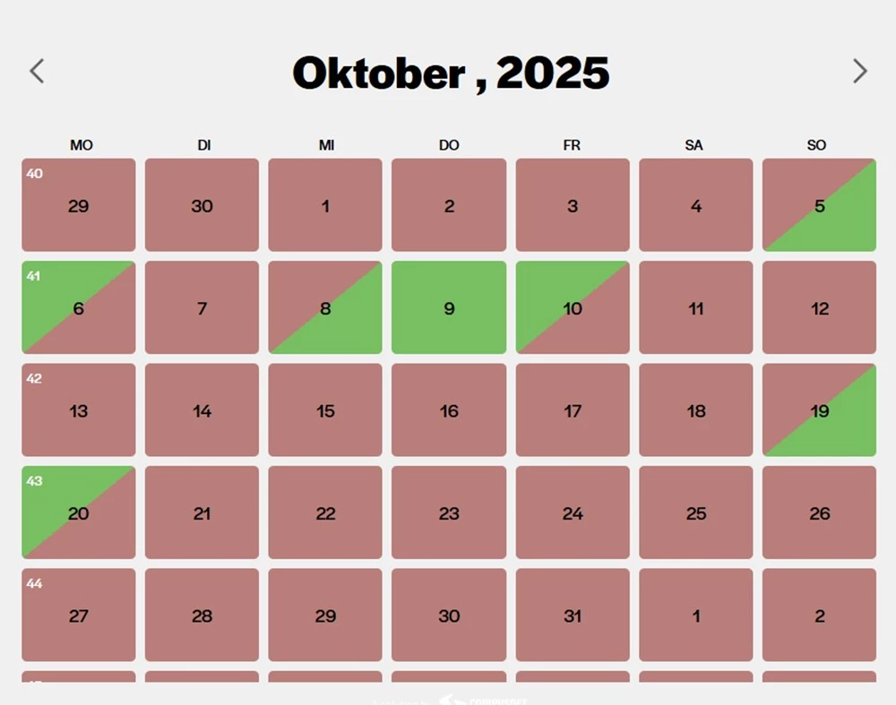 Verfügbarkeitskalender – ein Add-on für Ihre Onlinebuchung, das die Auslastung steigert